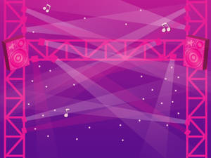 Jem And The Holograms Rocking A Concert Scene. Wallpaper