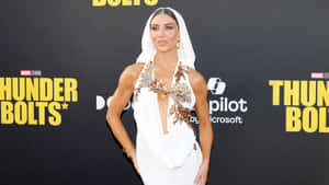 Jenna Johnson Red Carpet Look Wallpaper