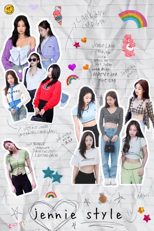 Jennie Fashion Style Blackpink Aesthetic Wallpaper