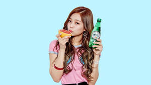 Jennie Kim Advertisement Wallpaper