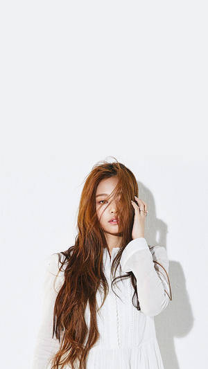 Jennie Kim Portrait Wallpaper