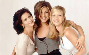 Jennifer Aniston Friends Tv Girls Wallpaper