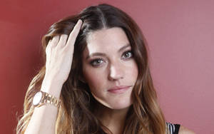 Jennifer Carpenter Touching Hair Wallpaper