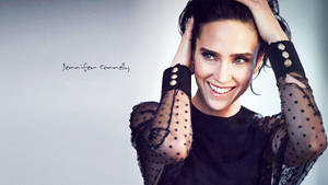 Jennifer Connelly Being Flirty Wallpaper