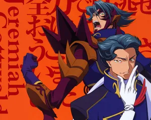 Jeremiah Gottwald Code Geass Character Art Wallpaper