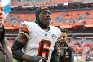 Jeremiah Owusu Koramoah Cleveland Browns Game Day Wallpaper