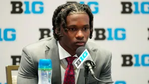 Jeremiah Smith Big Ten Press Conference Wallpaper