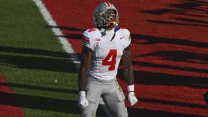 Jeremiah Smith Football Action Wallpaper