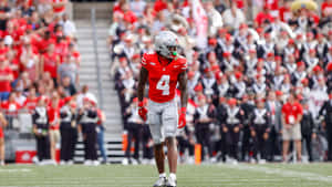 Jeremiah Smith Football Action Wallpaper