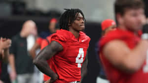 Jeremiah Smith Football Focus Wallpaper