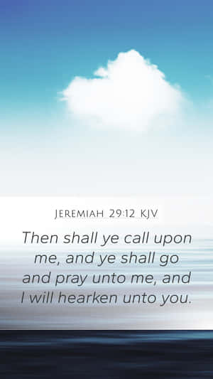 Jeremiah2912 Bible Verse Inspiration Wallpaper