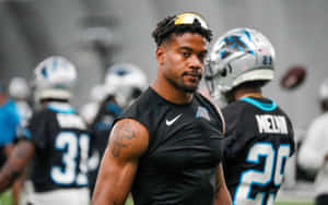 Jeremy Chinn Carolina Panthers Training Wallpaper