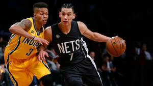 Jeremy Lin Nets Drive Wallpaper