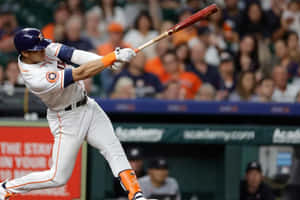 Jeremy Pena Houston Astros Swing Wallpaper