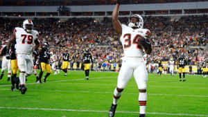 Jerome Ford Celebrating Touchdown Wallpaper