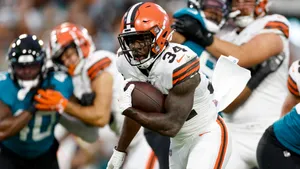 Jerome Ford Cleveland Browns Running Back Action Wallpaper