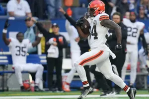 Jerome Ford In Action During Game Wallpaper