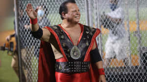 Jerry Lawler At His 50th Anniversary Celebration Wallpaper