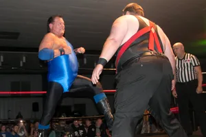 Jerry Lawler Versus Troll In Sicw Wallpaper