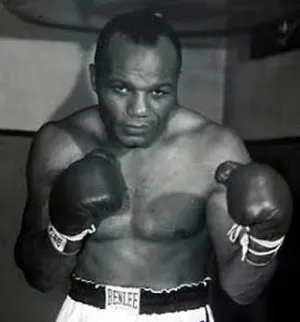 Jersey Joe Walcott' Half Body Southpaw Fists Wallpaper