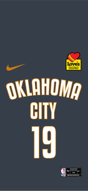 Jersey No. 19 Of Oklahoma City Thunders Wallpaper