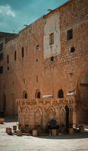 Jerusalem Ancient Stone Architecture Wallpaper