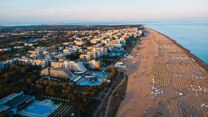 Jesolo Skyline Feels Wallpaper