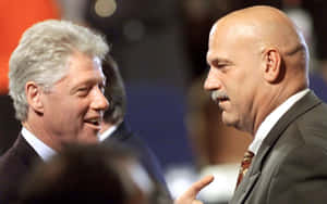 Jesse Ventura Bill Clinton Wallpaper