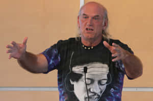 Jesse Ventura - The Politician And Actor In All His Glory Wallpaper