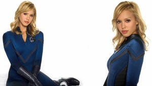 Jessica Alba As Susan Storm Wallpaper