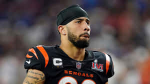 Jessie Bates Bengals Captain Portrait Wallpaper