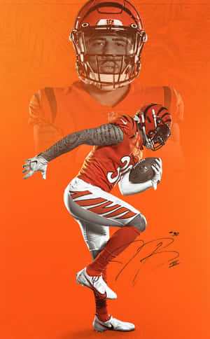 Jessie Bates I I I Football Action Pose Wallpaper