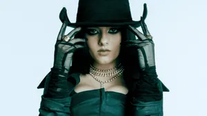 Jessie Murph Dark Fashion Style Wallpaper