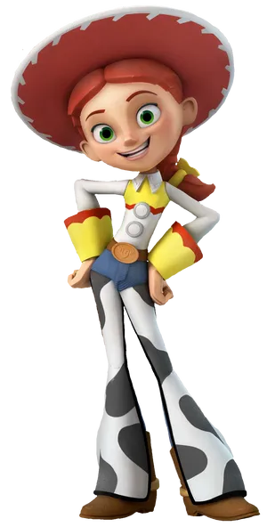 Jessie Toy Story Digital Painting Wallpaper