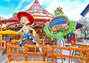 Jessies Critter Carousel Disneyland California Wallpaper