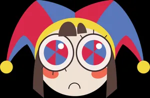Jester Hat Cartoon Character Wallpaper
