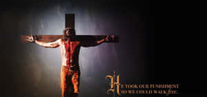 Jesus Christ Crucifixion On The Cross Wallpaper