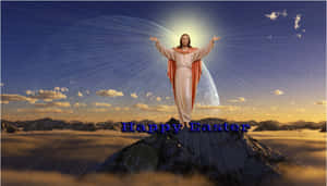 Jesus Christ Triumphs Over The Grave Wallpaper