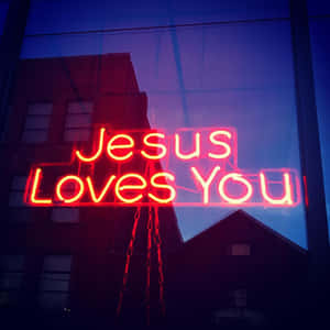 Jesus Loves You 1080 X 1080 Wallpaper