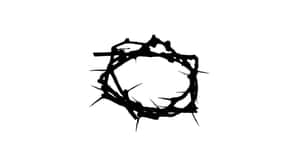 Jesus Wearing The Crown Of Thorns Wallpaper