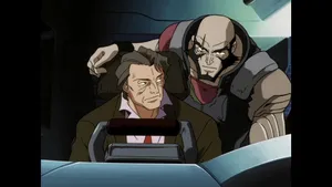 Jet Black, The Cool Space Bounty Hunter From Cowboy Bebop Wallpaper