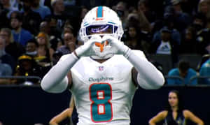 Jevon Holland Miami Dolphins Game Moment Wallpaper