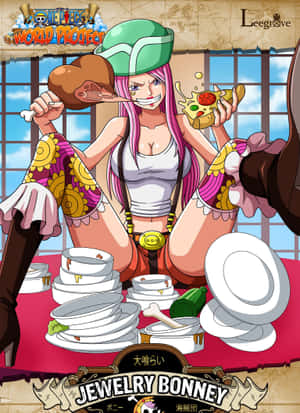 Jewelry Bonney Posing For An Elegant Portrait Wallpaper