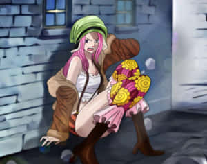 Jewelry Bonney Posing Stylishly Wallpaper