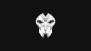 Jhin Mask Artwork Wallpaper