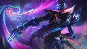 Jhin The Virtuoso Leagueof Legends Artwork Wallpaper