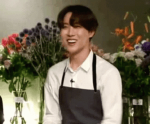 Jhope Of Bts Glamour In Monochrome Wallpaper