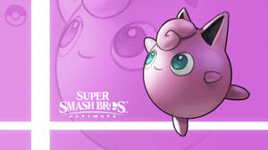 Jigglypuff Pokemon Singing In Delight Wallpaper