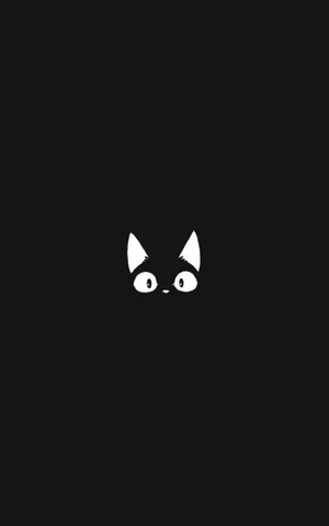 Jiji The Charming Black Cat Wallpaper
