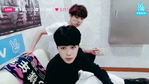 Jikook Staring And Doing Stream Wallpaper